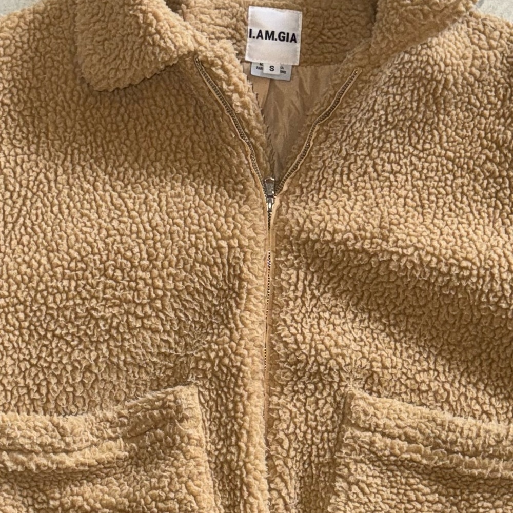 I.AM.GIA Pixie Teddy Sherpa Coat Faux Fur Blogger - Picture 7 of 8